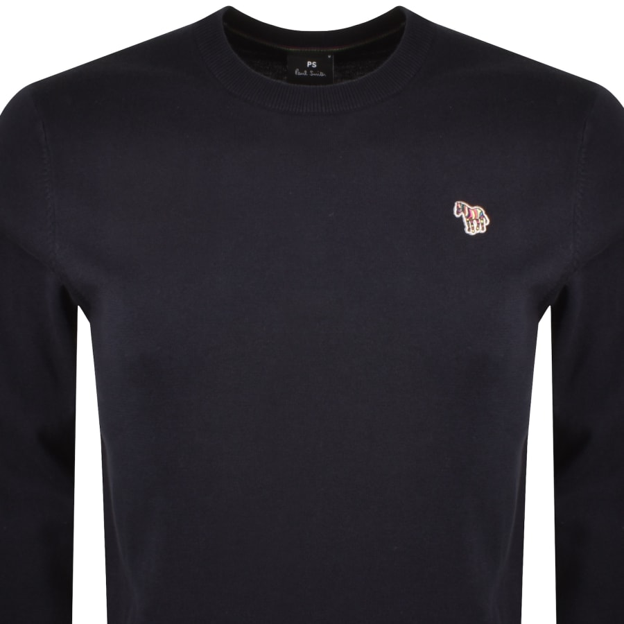 Paul Smith Crew Neck Knit Jumper Navy